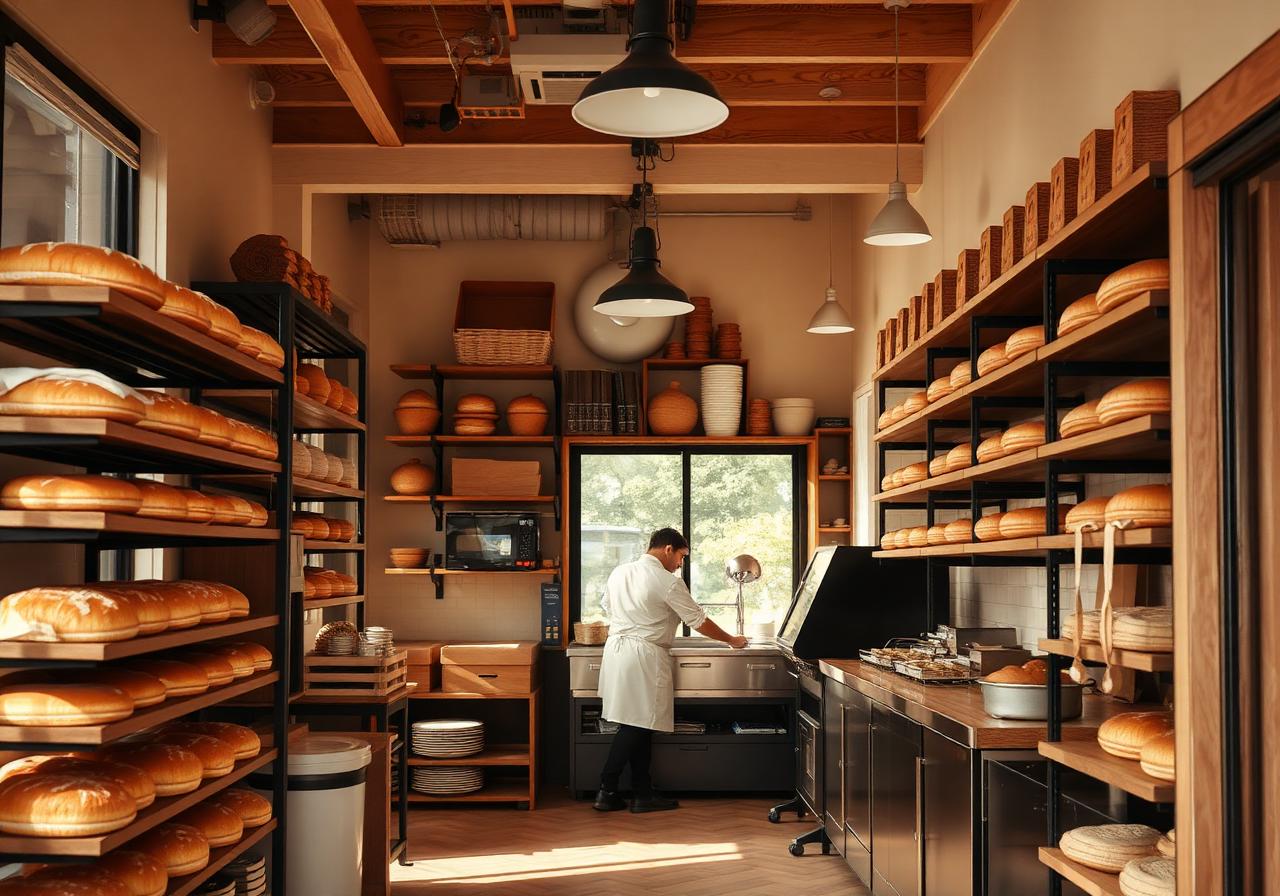 Inside Jami Bakery